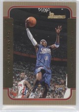 2003-04 Bowman Rookies & Stars Gold Allen Iverson #10 HOF 0a1