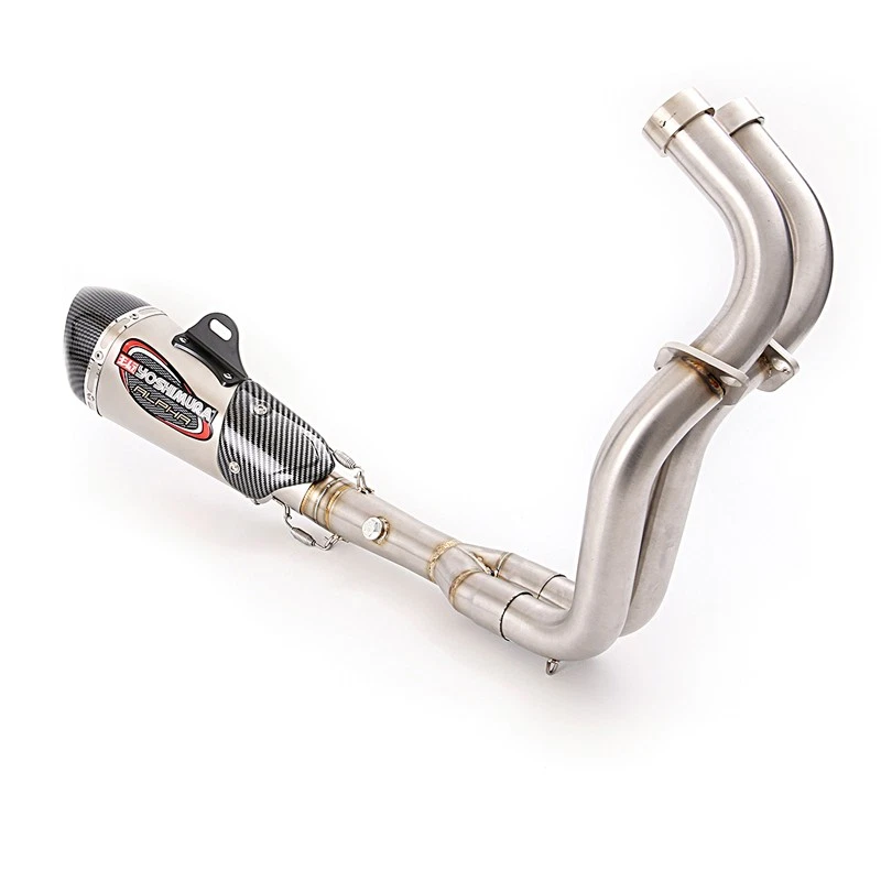 Sistema de escape completo 51 mm silenciador tubo DB Killer para Yamaha MT-07 FZ07 2014-2025 Foto 4 de 4