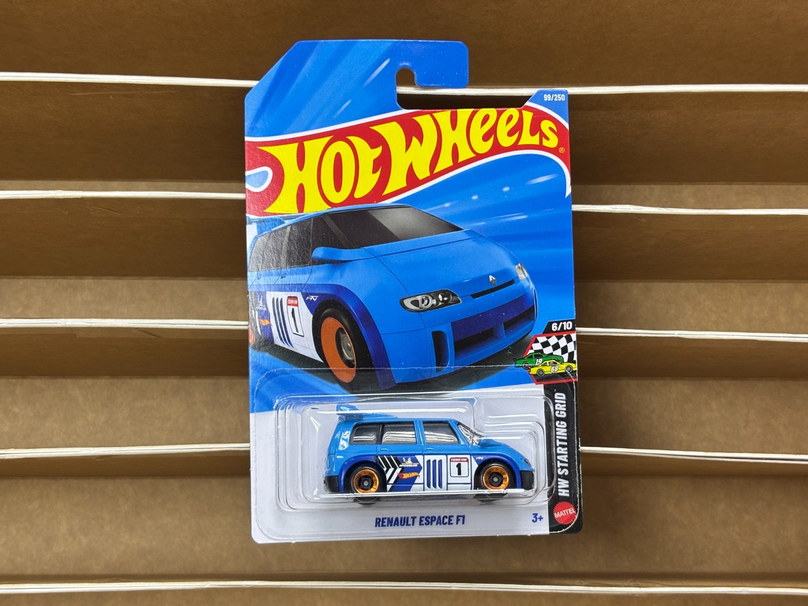 Hot Wheels 2026 Case E Mainline # RENAULT ESPACE F1 - Int. Card