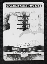 2022-23 Upper Deck MVP Printing Plate Black 1/1 Matthew Tkachuk Zack Kassian q2l