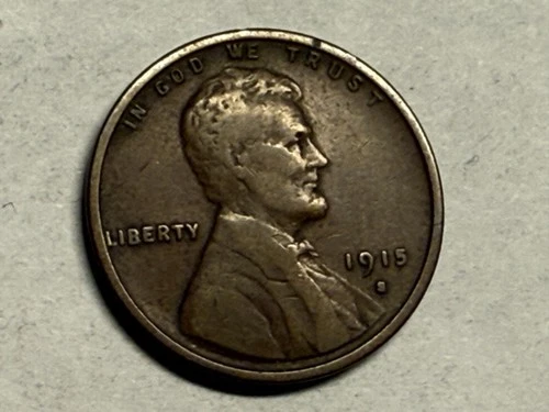 1915-S Lincoln wheat cent. Fine/VG. #g1