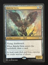 1x MTG Baleful Strix - Commander: Adventures in the Forgotten Realms (AFC) #177