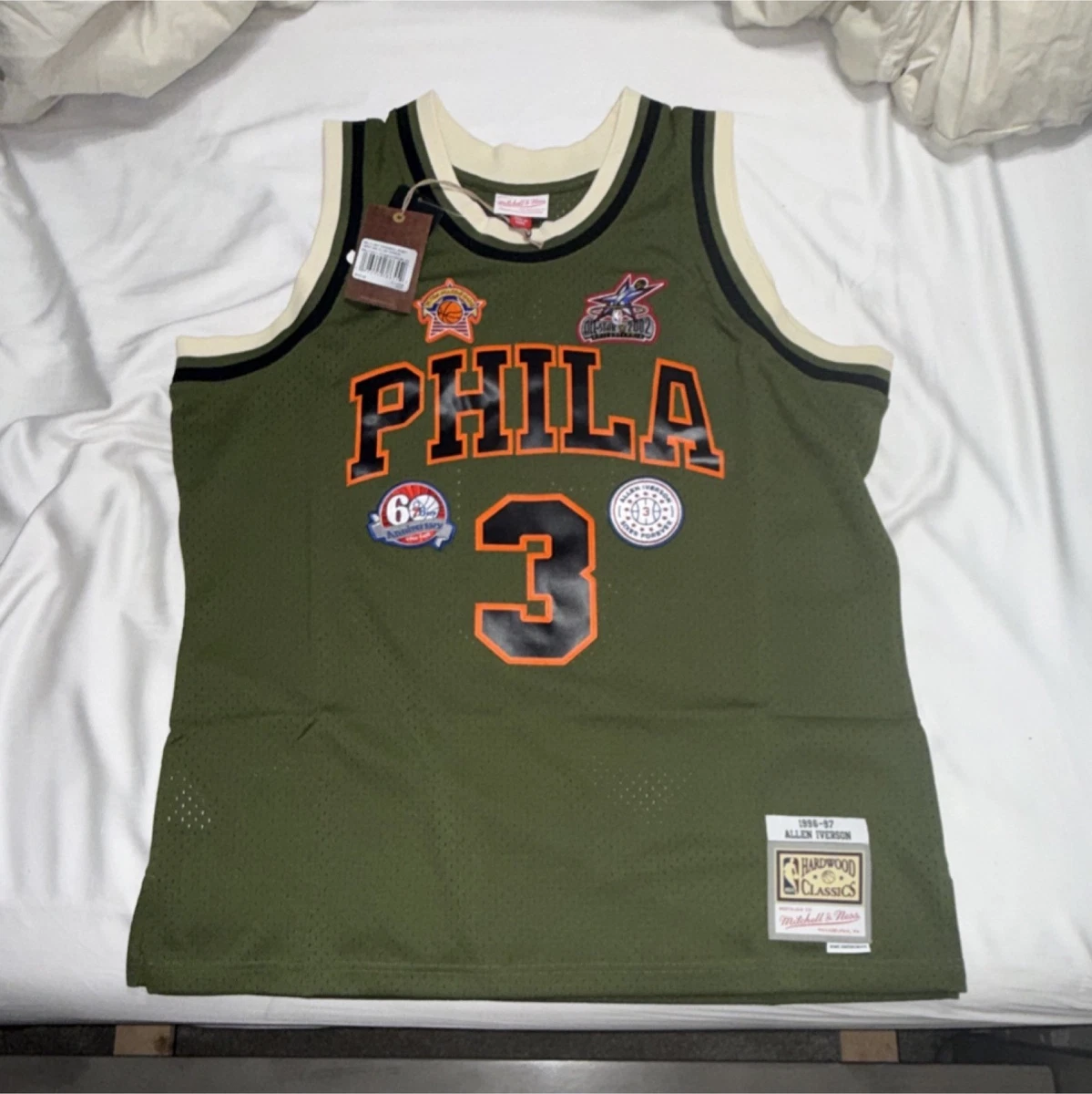 Preços baixos em Allen Iverson Verde Roupas e Souvenirs para fãs