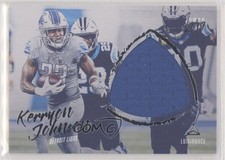 2019 Panini Luminance Jumbo Relics Kerryon Johnson #J-14 b2v