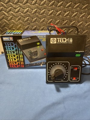 MRC TECH II Railpower 1400 Model Train Control Transformer IN BOX