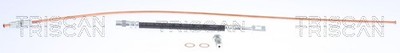 außen TRISCAN 8150 29236 Bremsschlauch für AUDI,SEAT,SKODA,VW