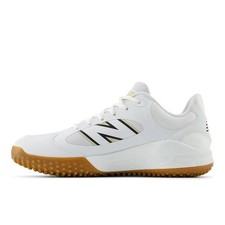 New Balance Men's Fresh Foam 3000 V7 Turf-Trainer Baseball Shoe 10 White/Black
