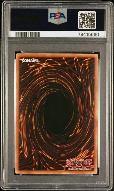 2004 YUGIOH 1ST ED AST-000 THE END OF ANUBIS SECRET RARE PSA 9 MINT - Image 2 of 2