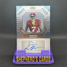 DaShawn Jones 2025 Rookie Low Series Sneak Peek Auto. SPA-DJ Alabama