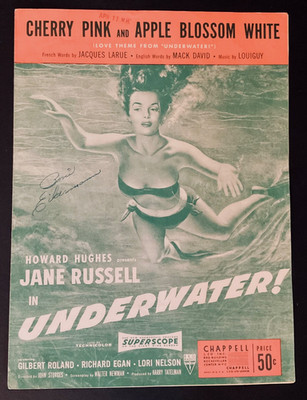 Vintage Sheet Music for Piano Cherry Pink and Apple Blossom White - Underwater
