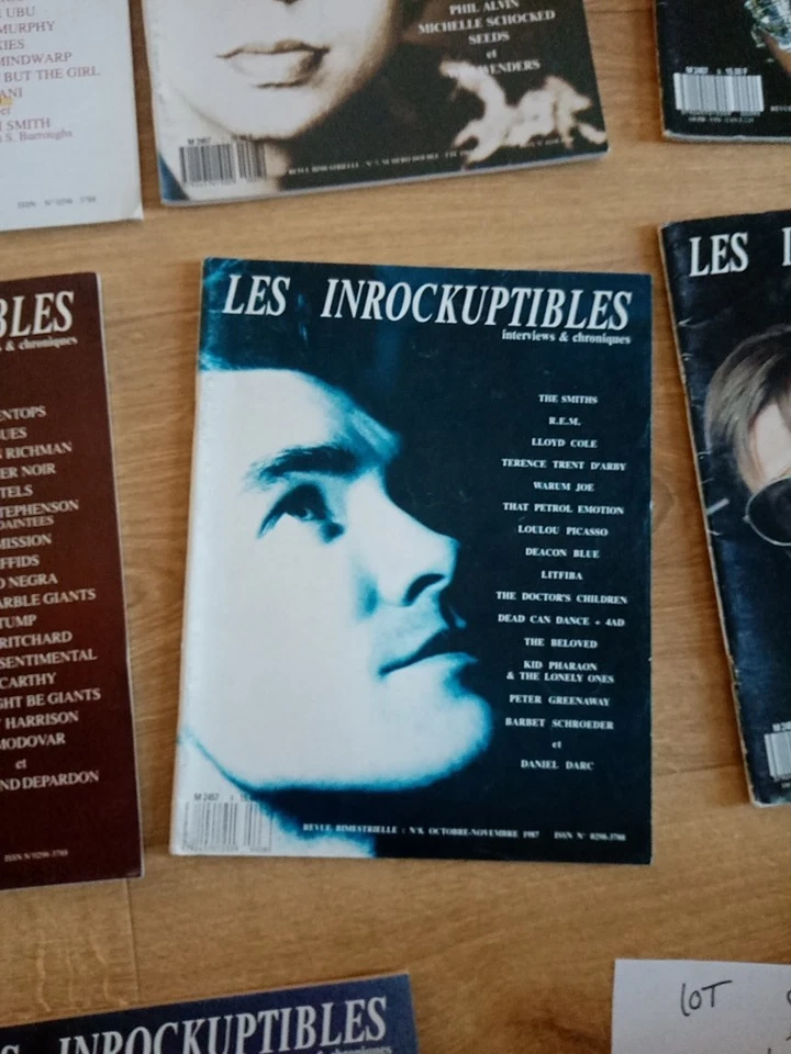 1986-lot 7 des premiers numeros-LES INROCKUPTIBLES-N°6-7-8-9-10..INROCKS - Photo 4/4