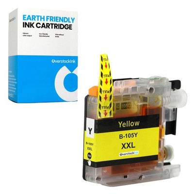 1PK OSI Compatible LC105 Yellow Ink Cartridge fits MFC-J4310DW J6720DW J6920DW