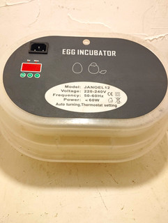JANOEL12 Automatic Chicken Egg Incubator Auto Turning Thermostat 220 240V
