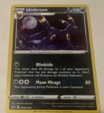 Umbreon SWSH129 Sword & Shield Promo Holo English 110 HP 2021 Gunjima on eBay