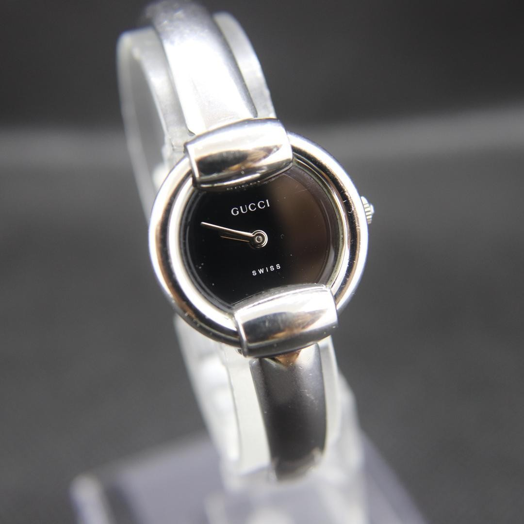 GUCCI 腕時計 1400 L ブラック Gucci 1400L Women's Black Wristwatch for sale online | eBay