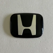 Black H Front Grille Emblem Type R Badge for Honda Accord 10th Gen 2018-2022