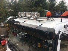 Roof Bar + Spot Lamps Lights For Mercedes Atego Low Cab CHROME Stainless Truck