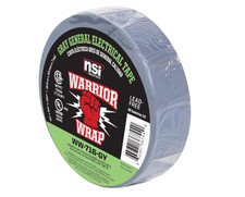 3/4 in x 60 ft Gray Vinyl Electrical Tape 7mil Heavy Duty Insulation Wire Repai