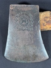 Scarce Dorpian The Quality Axe Clark Witbeck Co. Nicely Embossed VERY NICE! 5lb