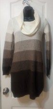 Ombre Knit Sweater Dress — Massini, Size Small