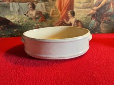 ANCIENNE JARDINIÈRE CACHE-POT - FAÏENCE BLANCHE MOUSTIERS VARAGES XVIII°/XIX° s.