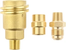 Aupoko QCC1 Nut Propane Gas Fitting Adapter Kit, Adapter... 