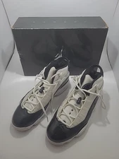 Nike Air Jordan 6 Rings Concord Black/White Men's Size 11 Sneakers Read Repair