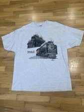 VNG UNION PACIFIC Challenger Engine 844 & 3985 DAYLIGHT SALES T-SHIRT Locomotive