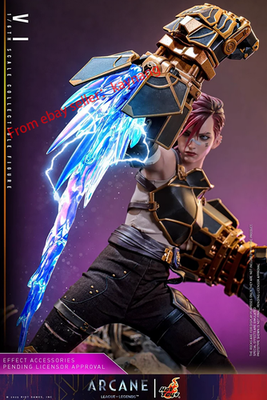 ホットトイズ TMS138 「リーグ・オブ・レジェンド」 アーケイン1/6ヴァイ In Stock New Hot Toys TMS138 1/6 Arcane League of Legends Vi