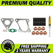 Turbo Charger Studs, Gasket&Lubricant Kit For Mitsubishi Triton MN 4D56 2.5L 2WD