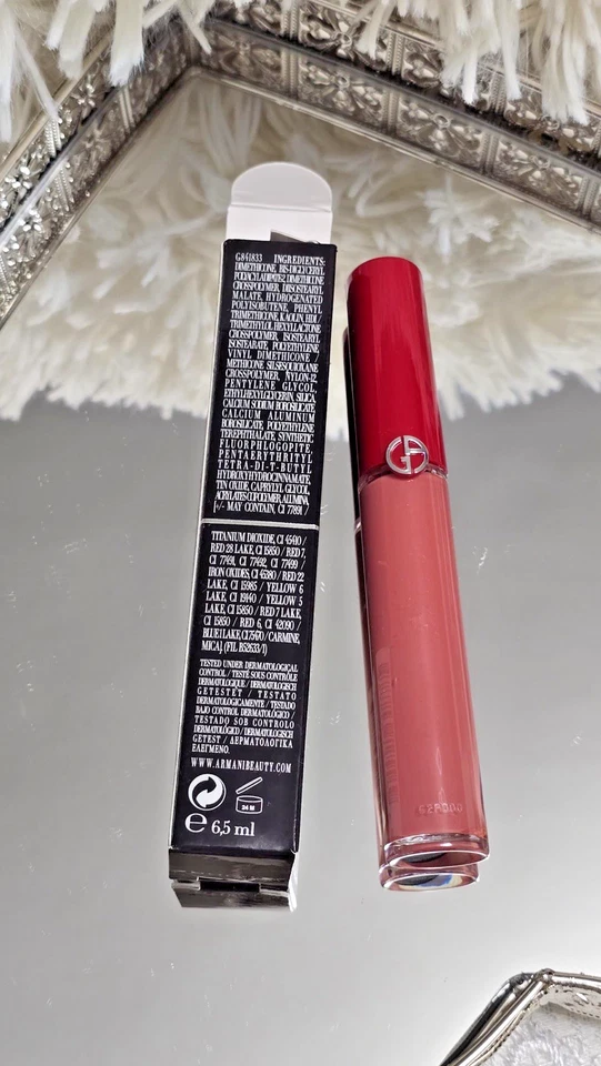 Giorgio Armani Lip Maestro Intense Velvet Color 500 - Liquid Lipstick 6.5ml - Imagen 3 de 4