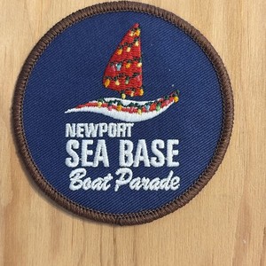 BSA Newport Sea Base Boat Parade 2010 Embroidered Patch Made In USA Boy Scouts