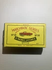 1950’s Matchbox Moko Lesney #39 Zodiac Convertible Vintage Original Box Only
