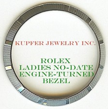 ROLEX FACTORY NUOVO ORIGINALE DONNA NO DATA MOTORE LUNETTA GIRATA