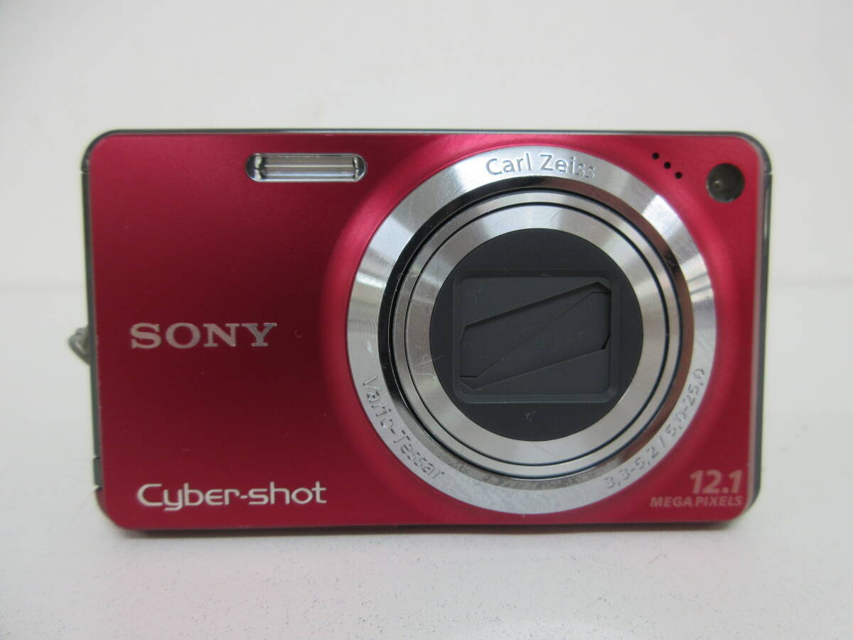 Sony Cyber-shot DSC-W270 Red Compact Digital Camera Japanese