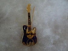 Hard Rock Cafe pin St. Louis Arch guitar on starry sky 1998