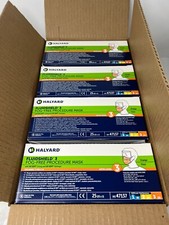 100 Ct - Halyard Kimguard Fluidshield ASTM Level 3 Procedure Mask 47137 - 25/box
