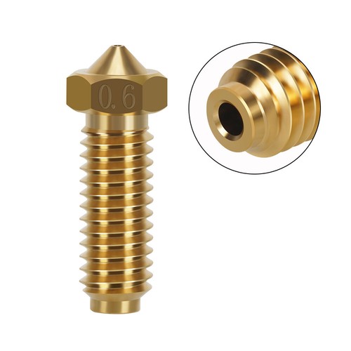 0.2mm-1.0mm Brass Nozzle For Anycubic Kobra 3 3D Printer Volcano Nozzle Set - Afbeelding 15 van 17