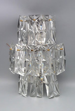 Kristallglas Prismaglas Wandleuchte Kinkeldey? 11 Prismen- ungetestet- Mängel