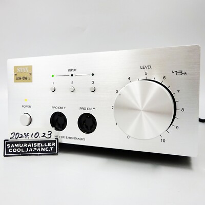 Stax Vacuum Tube Driver Unit SRM-006tA Headphone Amplifier Audio 