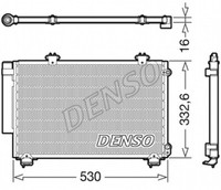 Denso Kondensator Klimaanlage Mit Trockner FüR Toyota Yaris SCP1_ NLP1_ NCP1_