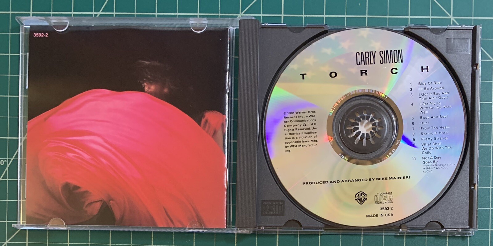 Torch by Carly Simon (CD, Warner Bros.) VeryCleanDisc 75992359221 eBay