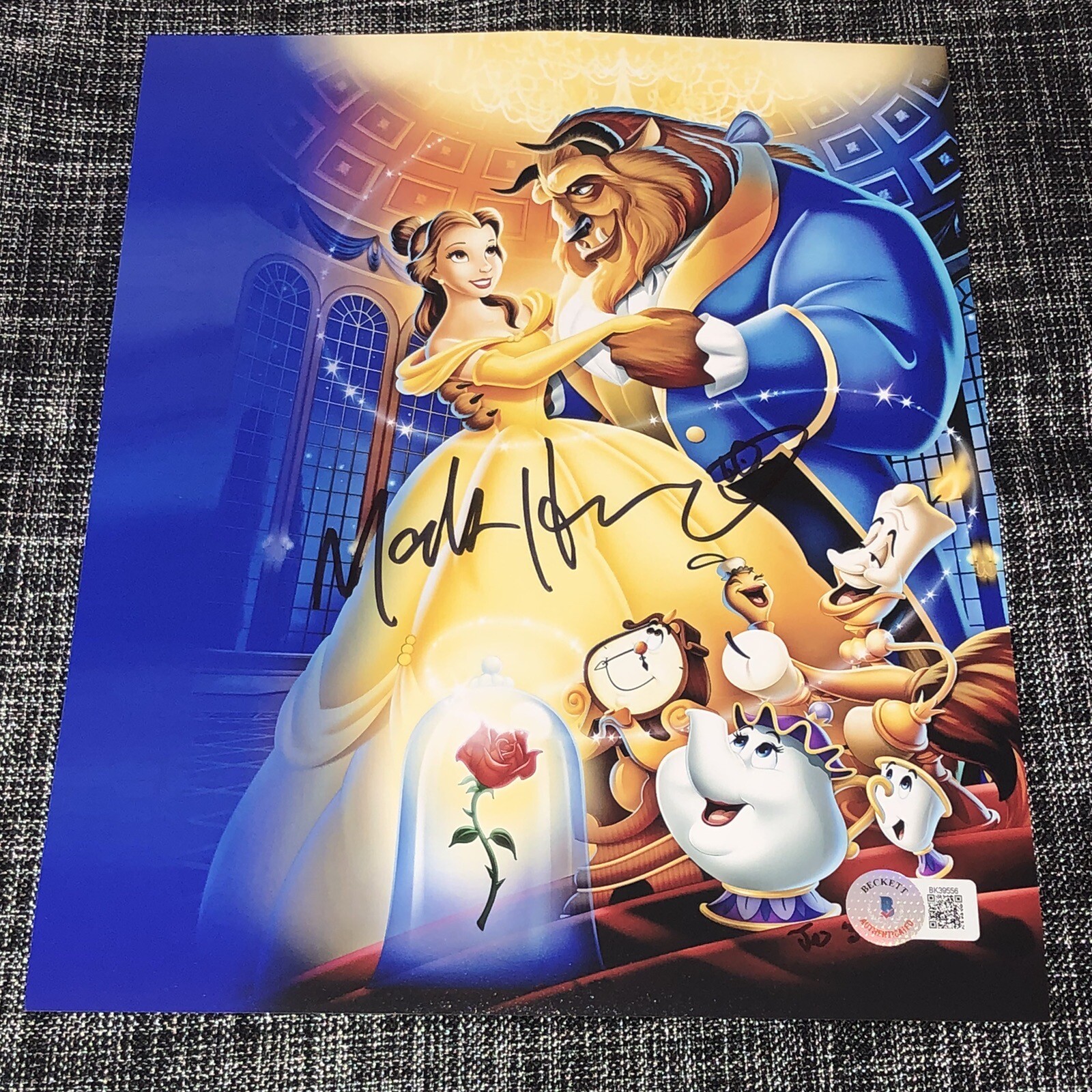 MARK HENN SIGNED AUTOGRAPH 8X10 PHOTO DISNEY ANIMATOR BEAUTY &amp; THE ...
