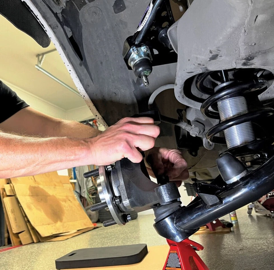 Chevy Malibu 1978-87 carrocería G C5 Corvette Stock 13" kit de conversión de kit de freno de disco Foto 3 de 4