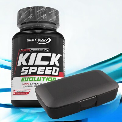 Best Body Nutrition Kick Speed Evolution 80 Kapseln mit Pillenbox 207,74 /kg