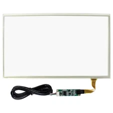 14.1" Resistive Touch Panel With Controller for 14" 1366x768 LCD Screen