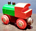 Brio Classic Wooden Railway Green Steam Train Tank Engine Made in Sweden Used — photo 2