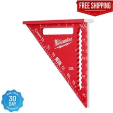MILWAUKEE 4-1/2 In. Trim Square Marking Measuring Construction Carpenter Tool