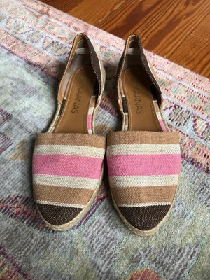 striped espadrille