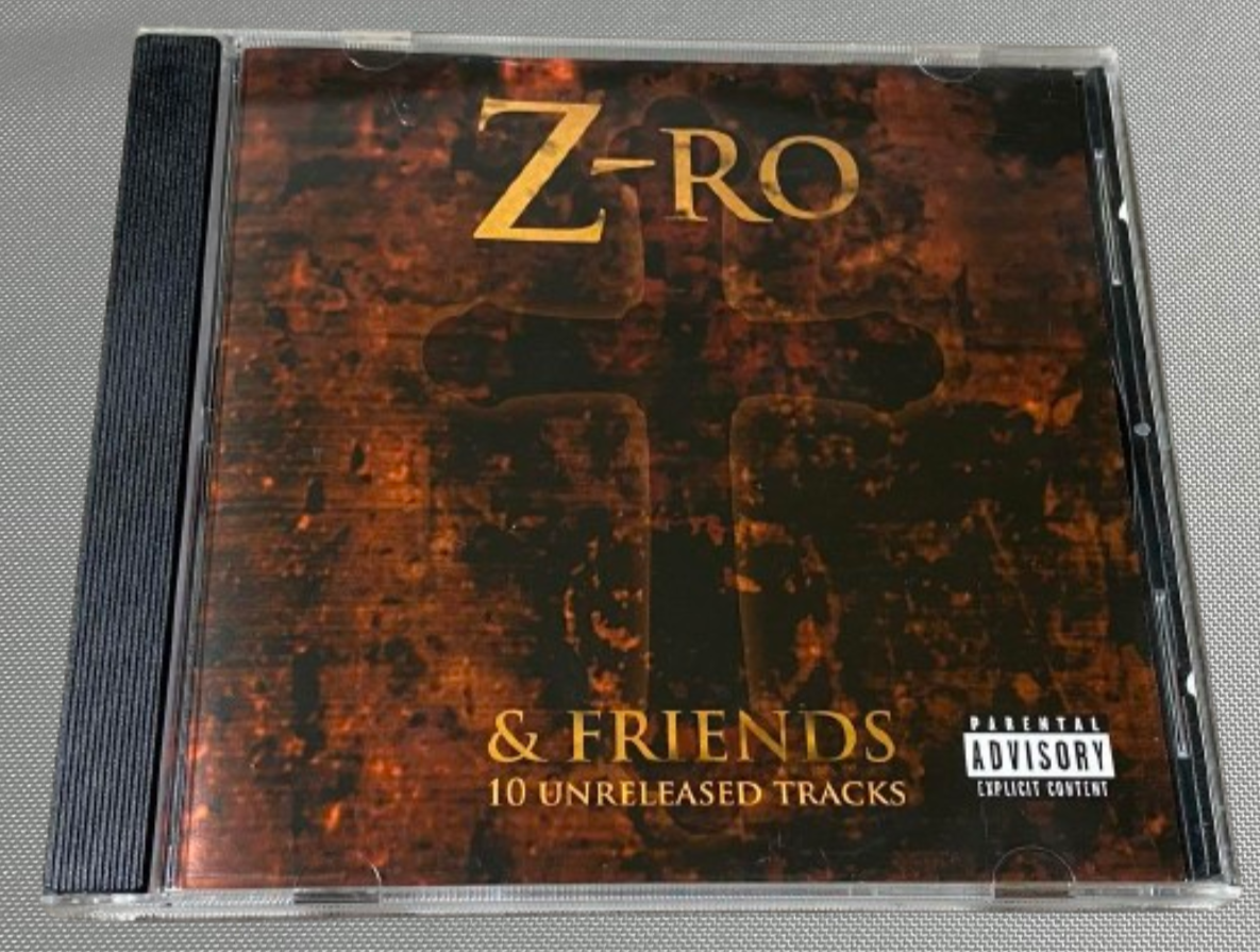 Z-Ro – Z-Ro & Friends - 10 Unreleased Tracks CD 2005 Compilation Screw KMX 9666